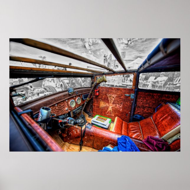 Affiche Rat Rod Intérieur (Devant)