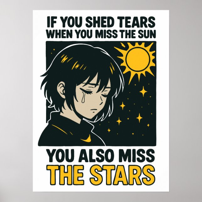 Affiche Rater les étoiles (Devant)