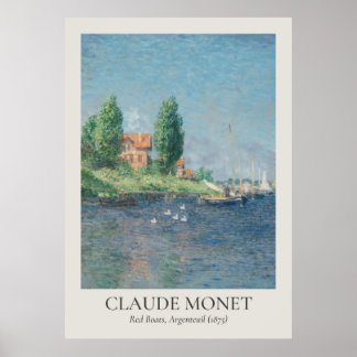 Affiche Ratio ISO de l'art mural Vintage Claude Monet