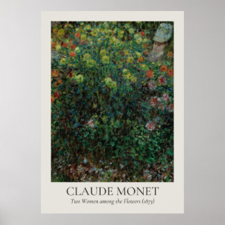 Affiche Ratio ISO de l'art mural Vintage Claude Monet