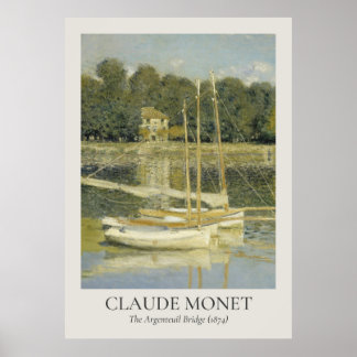 Affiche Ratio ISO de l'art mural Vintage Claude Monet