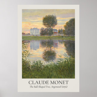 Affiche Ratio ISO de l'art mural Vintage Claude Monet