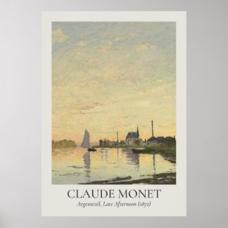 Affiche Ratio ISO de l'art mural Vintage Claude Monet