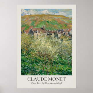 Affiche Ratio ISO de l'art mural Vintage Claude Monet