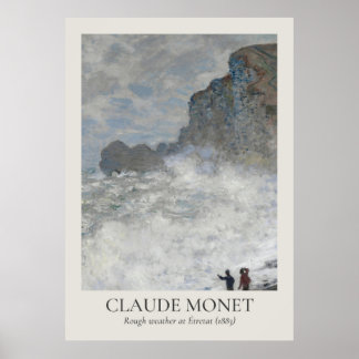 Affiche Ratio ISO de l'art mural Vintage Claude Monet