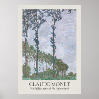 Affiche Ratio ISO de l'art mural Vintage Claude Monet
