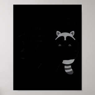 Affiche Raton laveur malhonnête Mème de raton laveur drôle