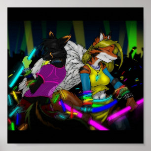 Affiche Rave de furie