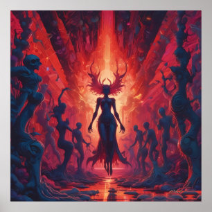 Affiche Rave hellacieuse au lac des Feux - Ken Gage