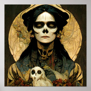 Affiche Raven Witch 2 Imaginaire Horreur Goth Gothique