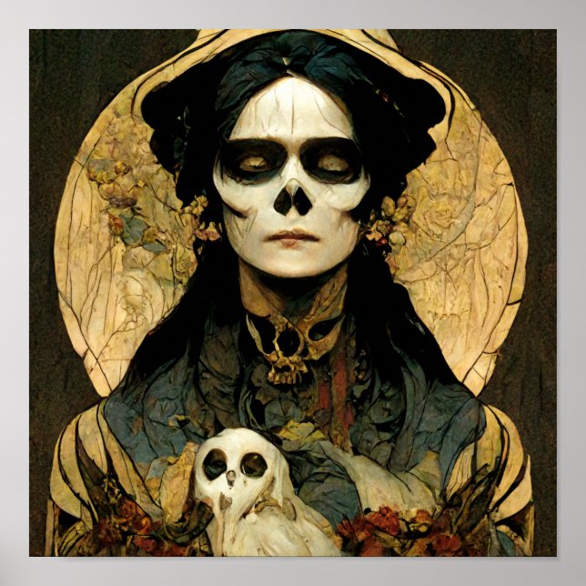 Affiche Raven Witch 2 Imaginaire Horreur Goth Gothique (Devant)