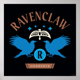Affiche RAVENCLAW™ Maison double aigle Diadem Graphique