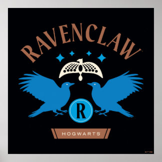 Affiche RAVENCLAW™ Maison double aigle Diadem Graphique