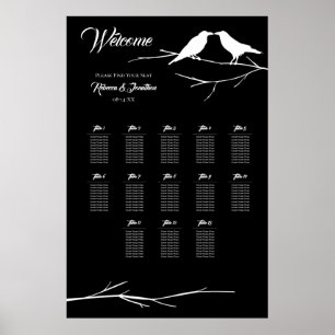 Affiche Ravens Mariage gothique