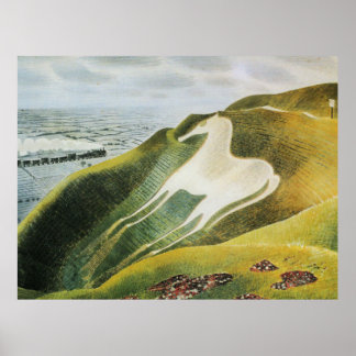 Affiche Ravilier - Le Westbury Horse, art