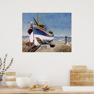 Affiche Ravilieux - Bateau à vie à Aldeburgh