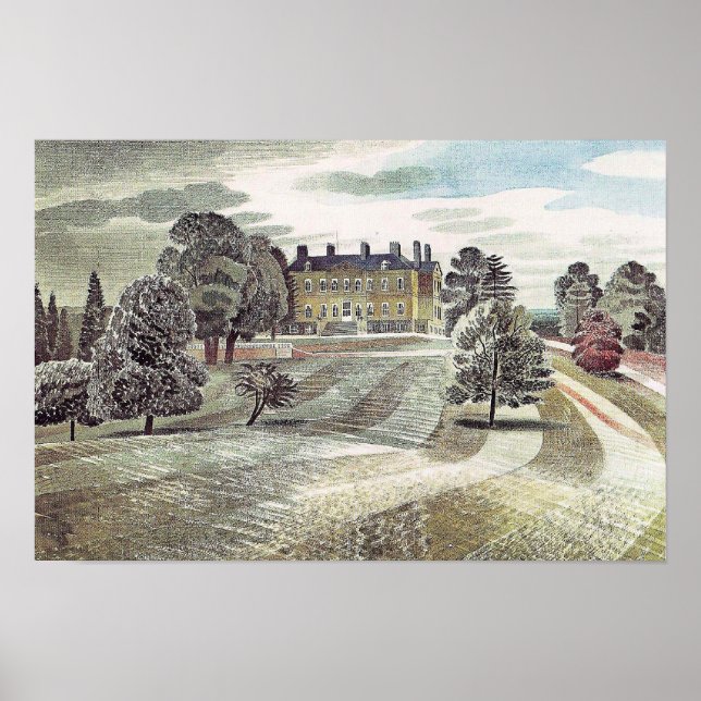 Affiche Ravilieux - Buscot Park, Farringdon Oxfordshire, (Devant)
