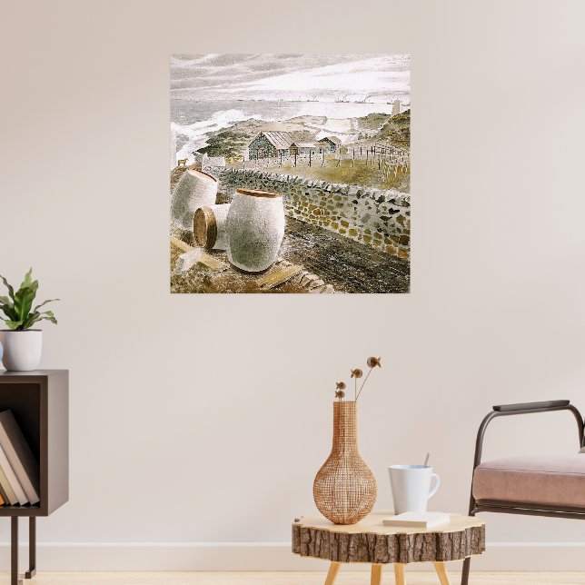 Affiche Ravilieux - Convoi Passant une île (Salon 3)