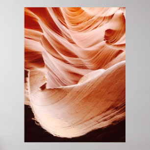 AFFICHE RAVINE EN PIERRE DE SANDSTONE ABSTRAITE