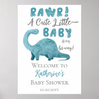 Rawr Un mignon petit bébé est sur le chemin Baby s