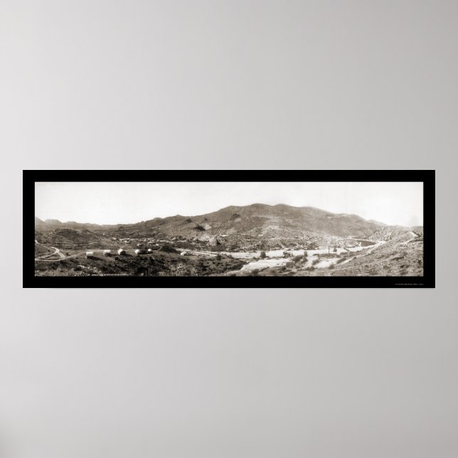 Affiche Ray, AZ Hercules Mine Photo 1909 (Devant)