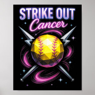 Affiche Rayez le cancer - Soutien en douceur contre le can