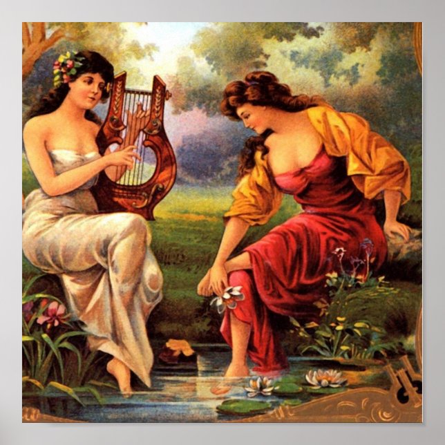 Affiche Rayon vintage (Devant)