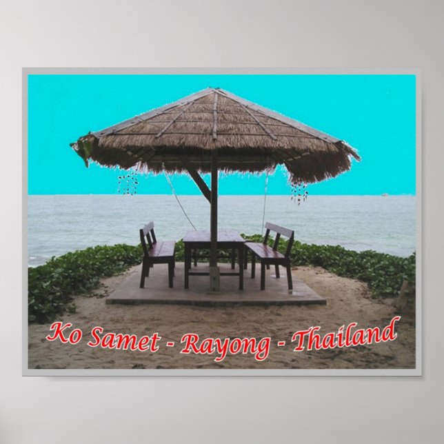 Affiche Rayong - Ko Samet Rayong - Thailand - (Devant)