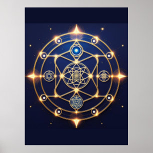Affiche Rayonnement Divin – 5 : Énergie Universelle Illumi