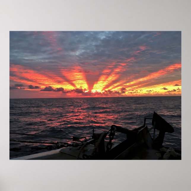 Affiche Rayons de lumière (Devant)