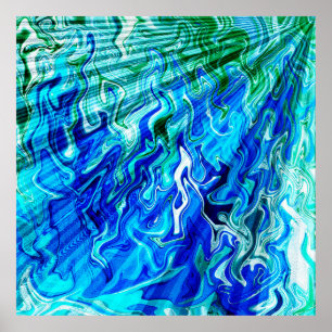 Affiche Rayons Solaires De Mer......