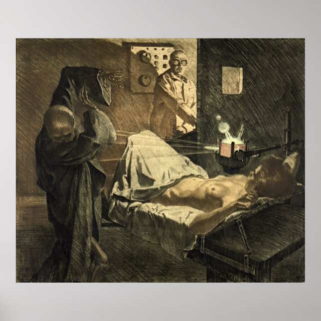 Affiche Rayons X 1920 (Devant)