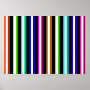 Affiche Rayures