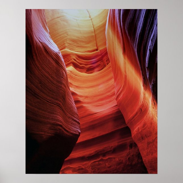 Affiche Rayures surréelles (Devant)