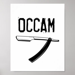 Affiche Razor d'Occam
