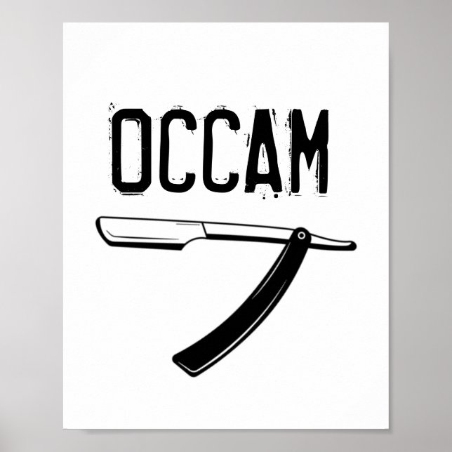 Affiche Razor d'Occam (Devant)