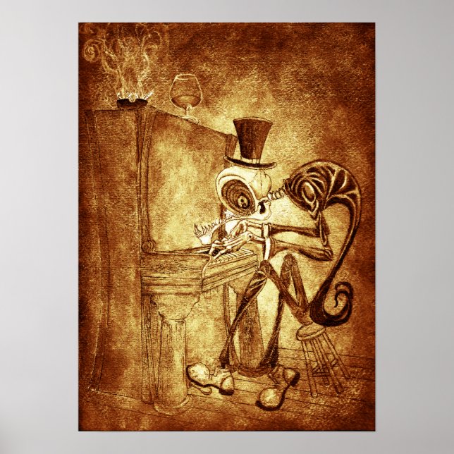 Affiche RB le piano (Devant)