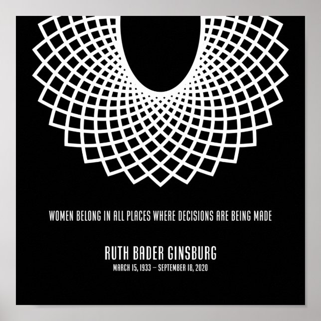 Affiche RBG notoire (Devant)