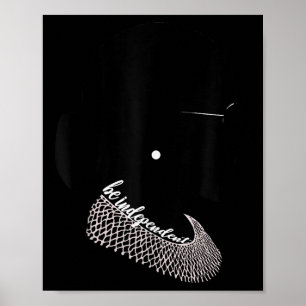 Affiche Rbg Ruth Bader Ginsburg - Soyez féministe indépend