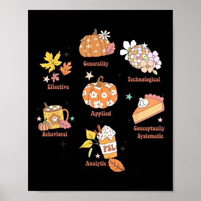 Affiche Rbt Aby Bcby Pecs 7 Dimensions Du Comportement Thé (Devant)