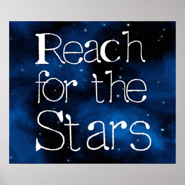 Affiche Reach for the Stars (Devant)