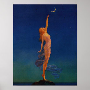 Affiche Reaching For The Moon - Edward Mason Eggleston