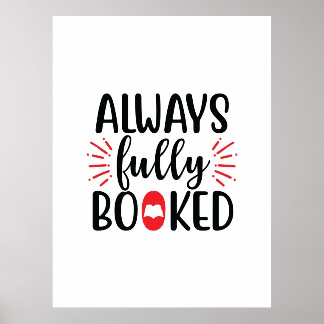 Affiche Reading Art Always Fully Booked (Devant)