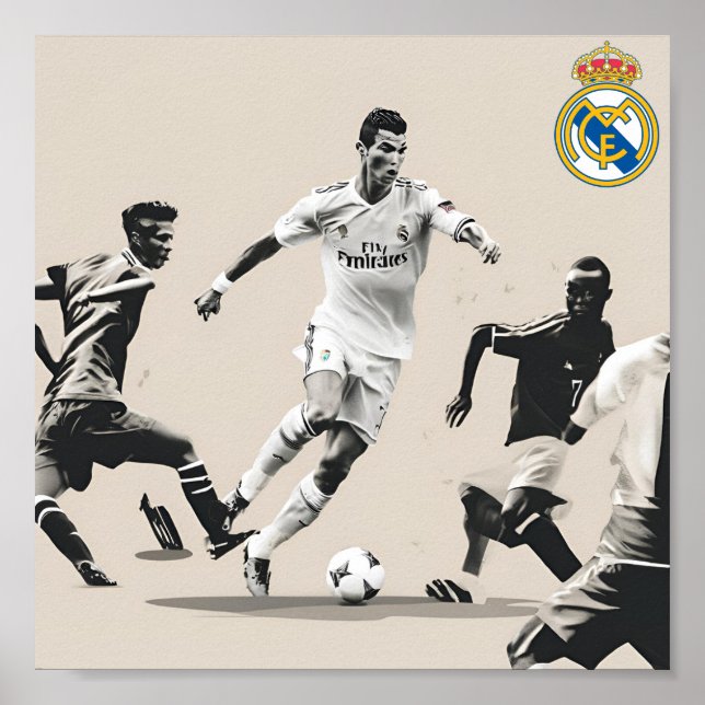 Affiche Real Madrid (Devant)