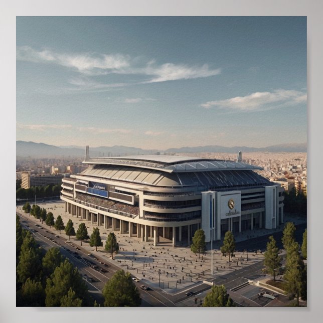 Affiche Real Madrid (Devant)