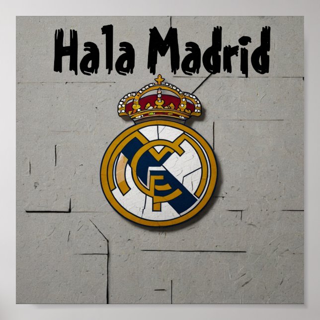 Affiche Real Madrid (Devant)