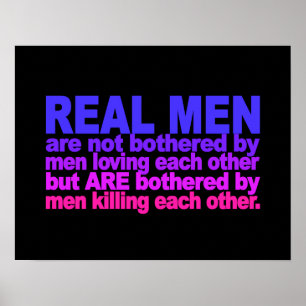 Affiche Real Men