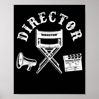 Affiche Réalisateur cinématographique Réalisateur Présiden