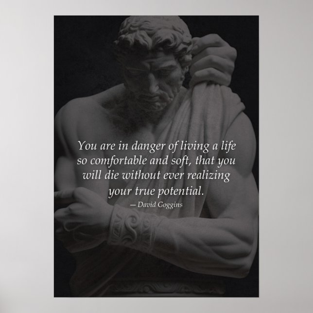 Affiche Réalisez Votre Véritable Potentiel - Motivation (Devant)