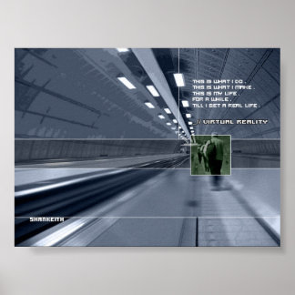 Affiche Réalité virtuelle